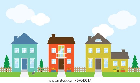 3,440,808 House On Street Images, Stock Photos & Vectors | Shutterstock