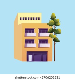 vector illustration of housing set