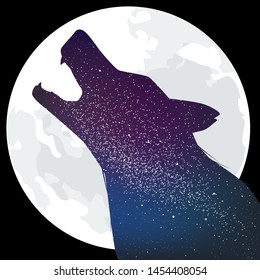 Galaxy Wolf Images Stock Photos Vectors Shutterstock