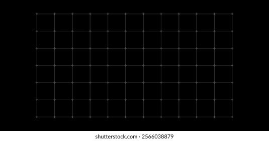 Vector illustration hud grid futuristic technology overlay.