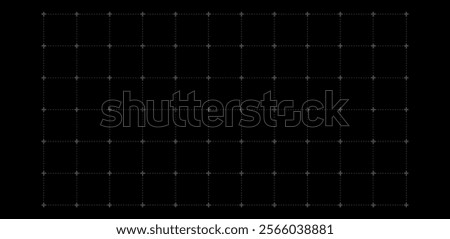 Vector illustration hud grid futuristic technology overlay.