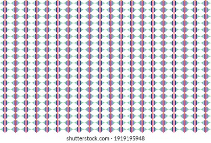 Vector illustration of human abstract seamless pattern background template