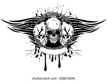 24,694 Skull tribal Images, Stock Photos & Vectors | Shutterstock