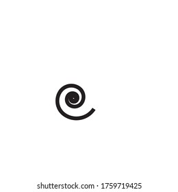 Ilustración vectorial del ojo humano en estilo grabado aislado en fondo blanco