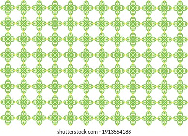 vector illustration of human hand leaf patern template background