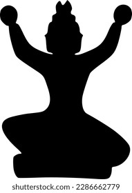 vector illustration of human icon