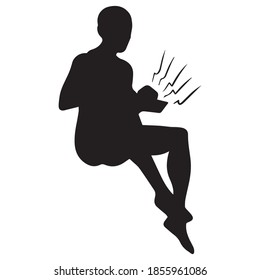 vector illustration of human symbol graphic design, icon, art tattoo sketch, logo, hand draw, use in print