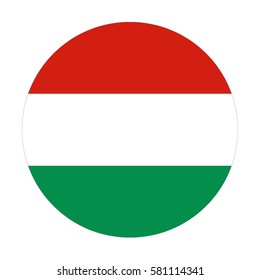 vector illustration of Hungary flag