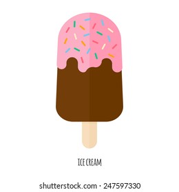 Vector Illustration of Ice Cream