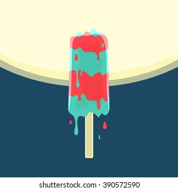 Vector Illustration Ice Cream