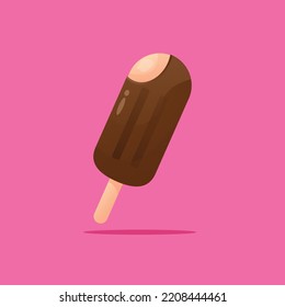 Vector Illustration Ice Cream Colorful Design