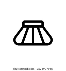 Ilustración vectorial de una compresa de hielo, ideal para lesiones deportivas y temas de recuperación
