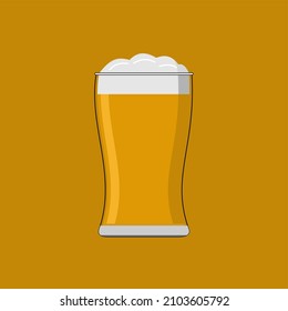 vector illustration of iced tea, orange ice cream

