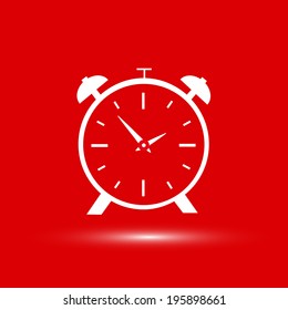 Vector illustration icon alarm clock