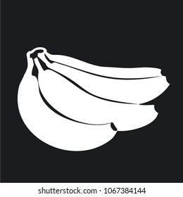 Vector illustration icon of a banana
