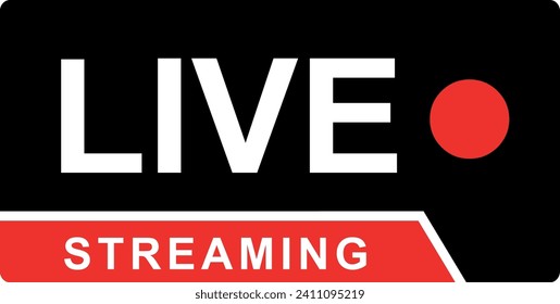 vector illustration icon broadcast live streaming