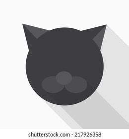 Vector Illustration Icon Cat Flat Style Stock Vector Royalty Free Vector Illustration Icon Cat Flat Style Stock Vector Royalty Free