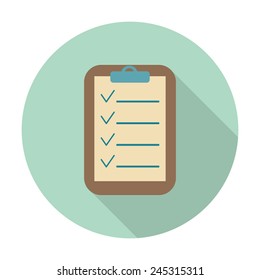  Vector illustration of icon check list