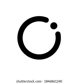 Vector Illustration Icon circle loading