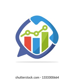 Vector illustration icon with the concept of communication media for business and marketing development