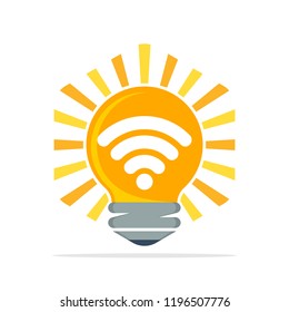 Vector illustration icon with the concept of sharing creative innovation ideas