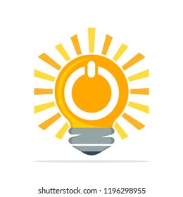 Vector illustration icon with the concept of a system that supports idea management