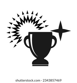 Ilustración vectorial, taza de icono. Aislado sobre un fondo blanco.