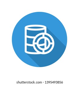 Vector illustration icon for data recovery