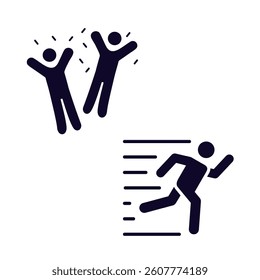 vector illustration icon design human in process