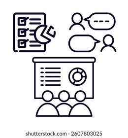 vector illustration icon design human working together to achieve goal
