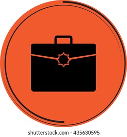 vector illustration icon diplomat