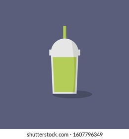 vector illustration icon drink flat design