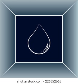 Vector illustration of icon drops