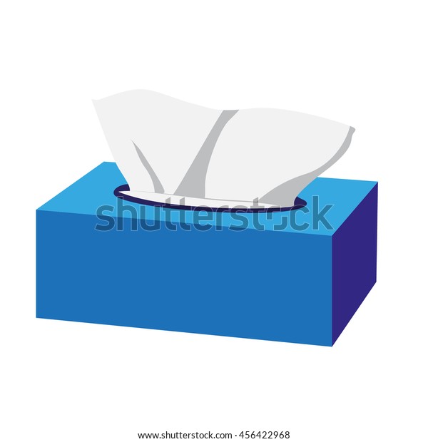 Vector Illustration Icon Dry Wipes Box Stock Vector (Royalty Free ...