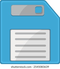 vector illustration icon floppy disk or save file symbol