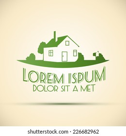 Vector illustration icon House