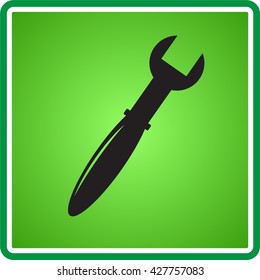 vector illustration icon key for repair