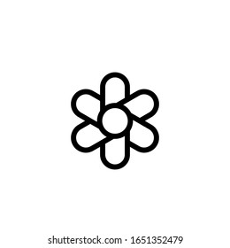 Vector illustration, icon. Line design template
