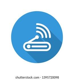 Vector illustration icon for modem