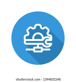 Vector illustration icon for network optimization