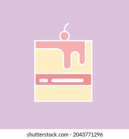 vector illustration icon object sweet