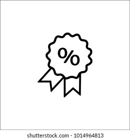 Vector illustration icon payment by installments a red rectangular border, frame. Loan at zero percent. Picture isolated on white background. Concept of discount in the store. Stamp installment