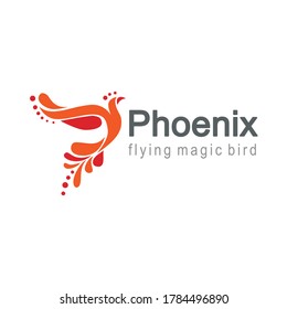 Vector illustration of icon phoenix