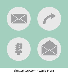 Vector illustration. Icon set for buttons.