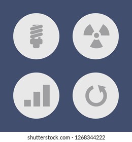 Vector illustration. Icon set for buttons.