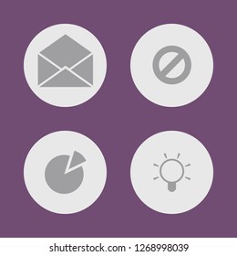 Vector illustration. Icon set for buttons.