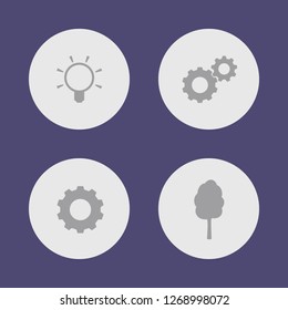 Vector illustration. Icon set for buttons.