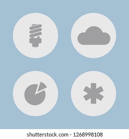 Vector illustration. Icon set for buttons.