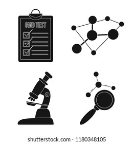 Vector illustration of  and  icon. Set of  and  stock symbol for web.