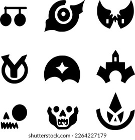 vector illustration of icon shape
